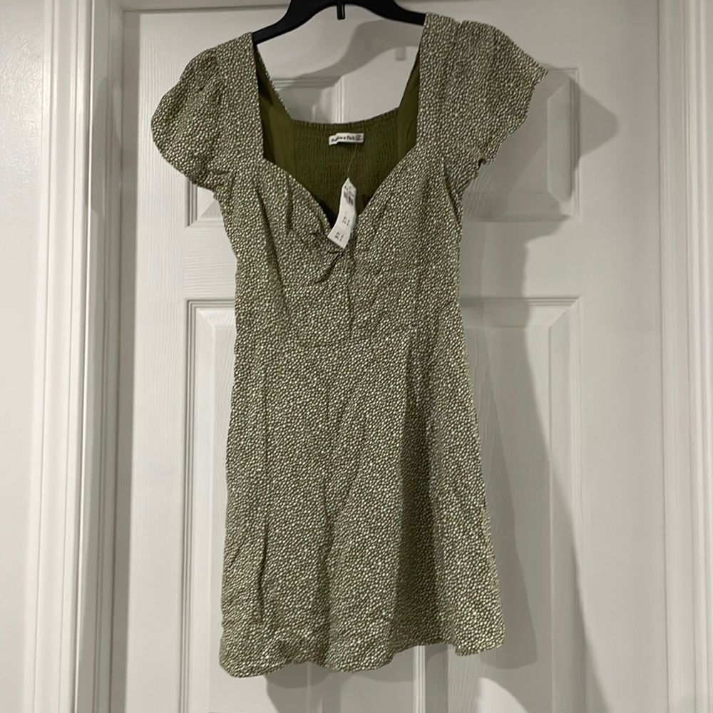 Green Abercrombie dress